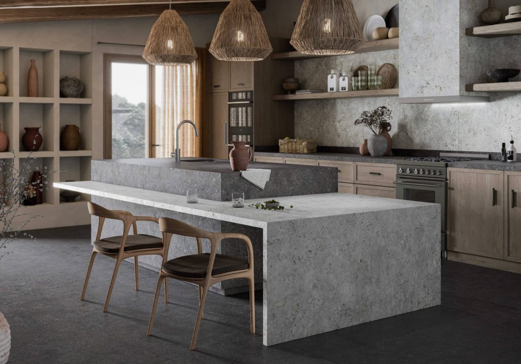 Aanrechtblad composiet beton