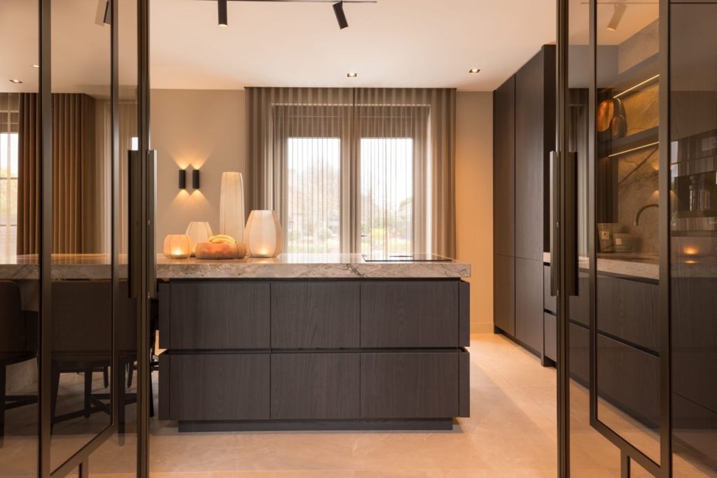 Modern aanrechtblad betonlook