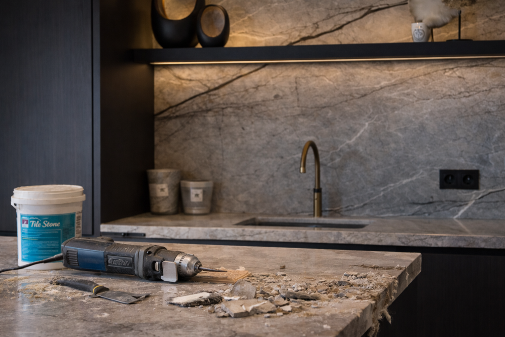 Keukenblad renoveren