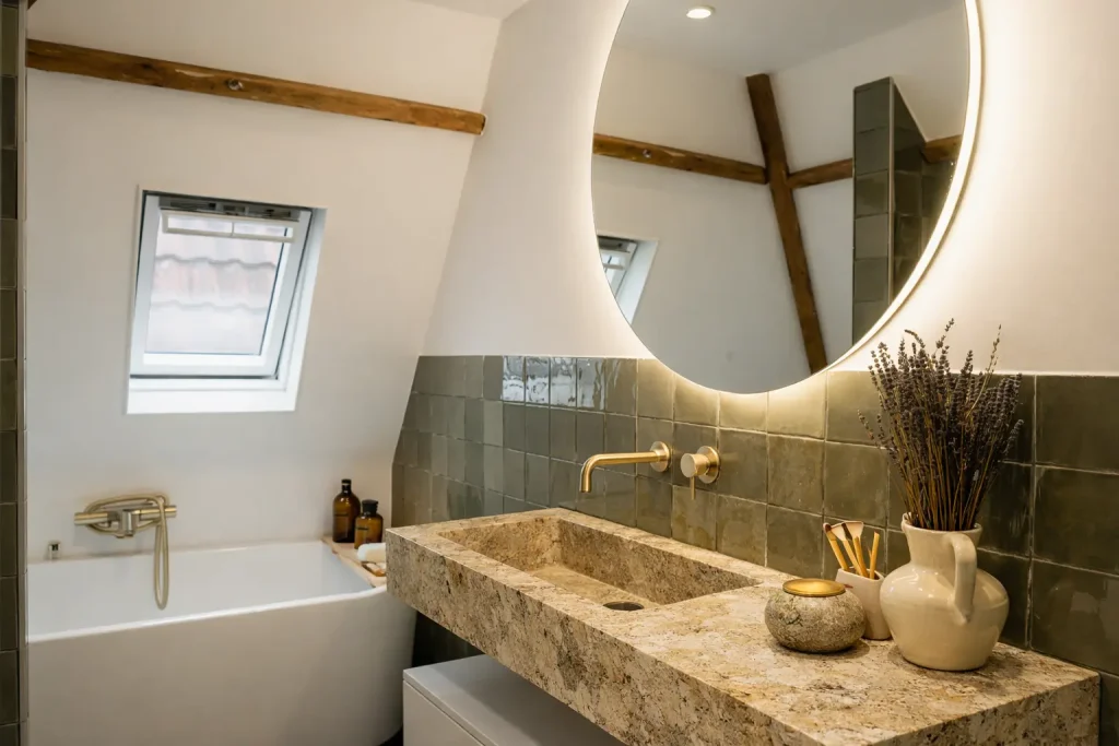 kleine badkamer ideeen